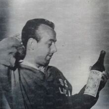 Giovannini testimonial di una nota fabbrica di liquori