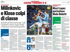 26 ottobre - Corriere dello Sport