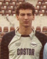 Un primo piano del giovane portiere