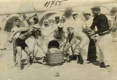 Pittoreschi fiumaroli in azione