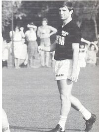 Un'immagine del calciatore biancoceleste