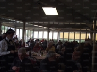 Una panoramica della sala. In primo piano Filippini, Paris e Settimi