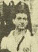 Renato De Censi con la maglia della Pro Roma