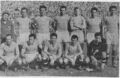1955/56 La formazione della I^ giornata di campionato Padova-Lazio 1-2 del 18 settembre 1955