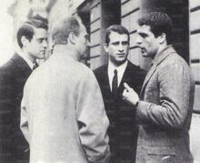 Orlando insieme a Gilardoni, Ziaco e Morrone