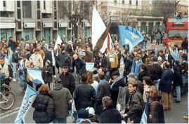 Immagini del grande corteo