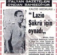 L'annuncio del passaggio alla Lazio di un giornale turco