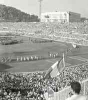 Il giorno dell'inaugurazione della XVII Olimpiade "Roma 1960"
