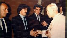 1980 Con l'Atalanta in visita dal Papa (Gent. conc. Enrico Vella)