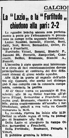 L'articolo de "Il Tevere"
