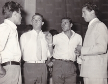 Fontanesi, Giovannini, Sassi (II) e Vivolo insieme nel primo giorno di ritiro