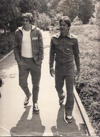 Wilson e Chinaglia nel ritiro dei mondiali in Germania