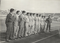 1952/53 - La premiazione della Squadra Riserve vincitrice del Campionato