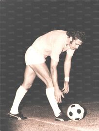Chinaglia in gara notturna (partita?)