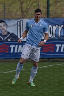 Jozip Elez con la Primavera della Lazio