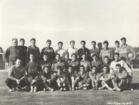 Stagione 1958/59 - Selezione Nazionale Juniores a Coverciano (in piedi al centro i tre futuri laziali Mazzia, Noletti e Ferrario)