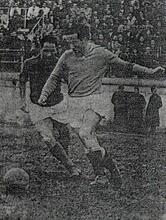 Aldo Puccinelli in una fase di gioco