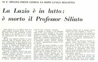 Dalle pagine della rivista "Biancazzurro"