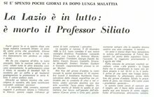 Dalle pagine della rivista "Biancazzurro"
