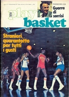 Una copertina di New Play Basket 1977/78