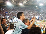 Dopo la vittoria: gente laziale (Foto Stefania R.)