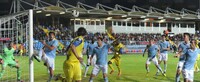 Una fase di Lazio-Chievo 3-1 (Semifinale)