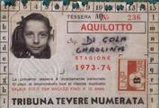 1973/74 Gent.conc. Sig.ra Carolina Di Cola