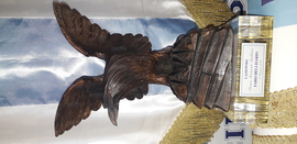 Il Premio Fortunato Ballerini ricevuto nella ricorrenza dei 120 anni di fondazione della Società Sportiva Lazio.