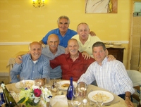 Umberto Mironti, Rossano Mosci; Pierino Sterbini, Gianfranco Mattei, "Cencio" Proietti e Franco Nanni