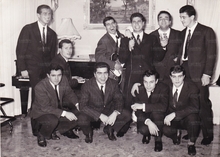 Ad una festa con Del Gratta, Carosi, Bizzarri e Janich