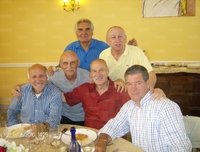 Umberto Mironti, Rossano Mosci; Pierino Sterbini, Gianfranco Mattei, "Cencio" Proietti e Franco Nanni