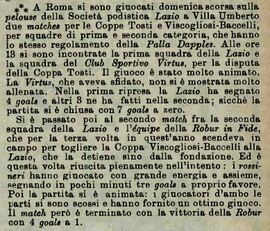 Da La Stampa Sportiva, novembre 1908