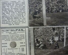 Due immagini della partita