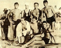 La squadra di Pallanuoto nel 1934
