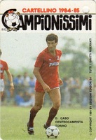 Una card Campionissimi del 1984/85