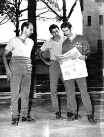 Marchesi, Anzuini e Mereghetti (dall'archivio fotografico de l'Unità)