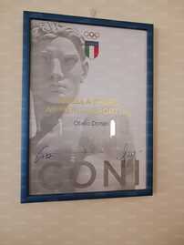La Stella d'Oro al merito sportivo del CONI