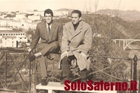 Con il cognato De Fazio (da http://www.solosalerno.it)