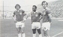Chinaglia, Pelè e Beckenbauer