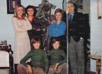 La famiglia Maestrelli al completo in anni felici