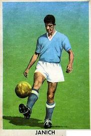 Giocatore ritratto sulle figurine Ed. Sidam nel 1958