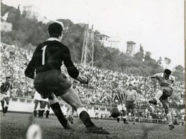 Prini realizza il calcio di rigore