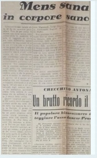 Sempre Biancazzurro 1952: kalokaghatia Lazio