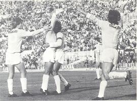 I giocatori festeggiano