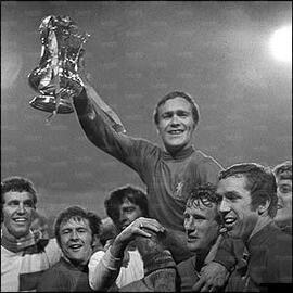 Il Chelsea alza la Coppa nel 1970