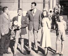 Bob Lovati ad una cerimonia privata