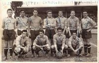 Di Fraia con la squadra Riserve vincitrice del Campionato Cadetti 1952/53