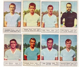 Figurine da ritagliare dalla rivista per ragazzi "Il Giornalino" edizioni San Paolo (Alba) 1966/67