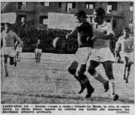 Un momento della gara in una foto tratta dal Corriere dello Sport