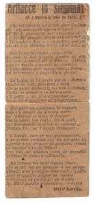 Articolo di giornale anni '20